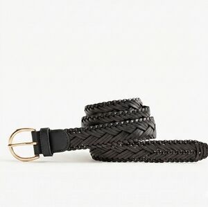 J Crew Woven leather belt